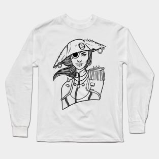 Captain Scarlett Long Sleeve T-Shirt